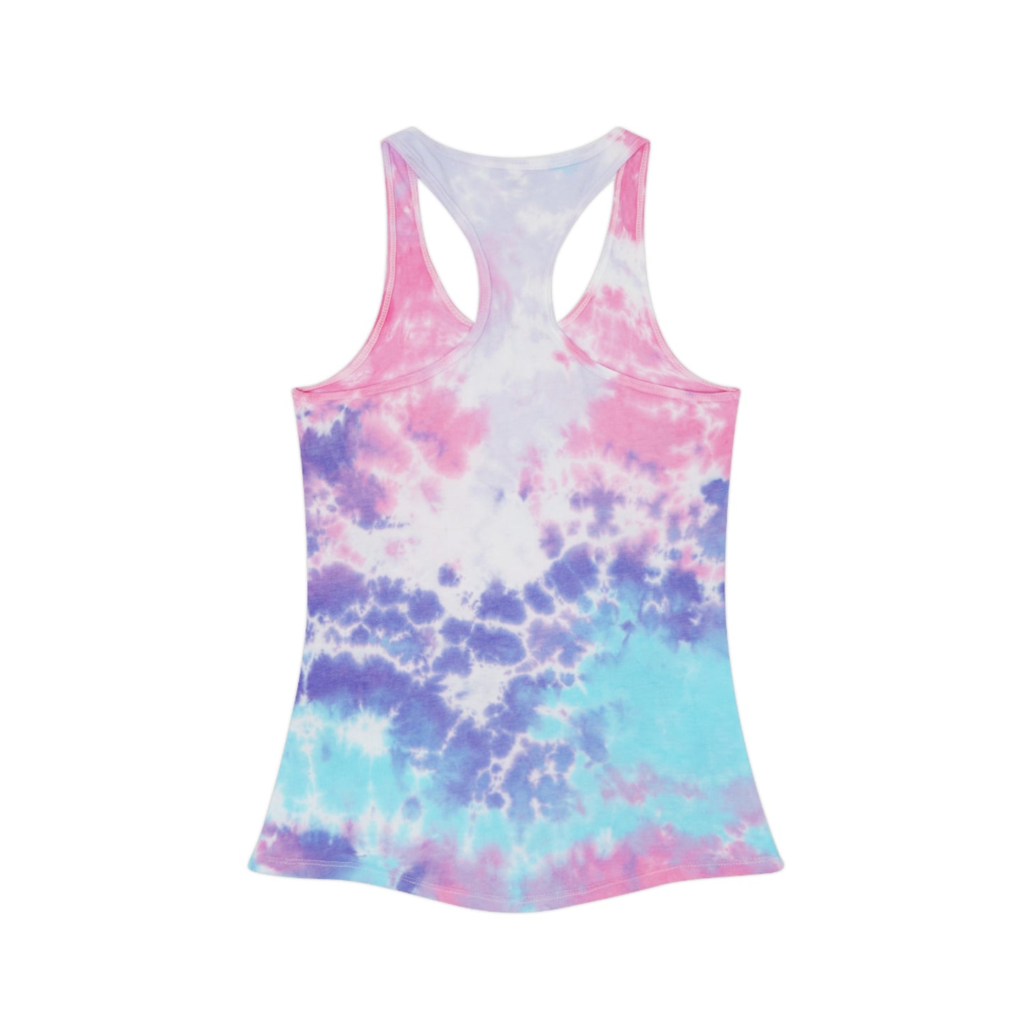Cornhole Wives Matter-Tie Dye Racerback Tank Top