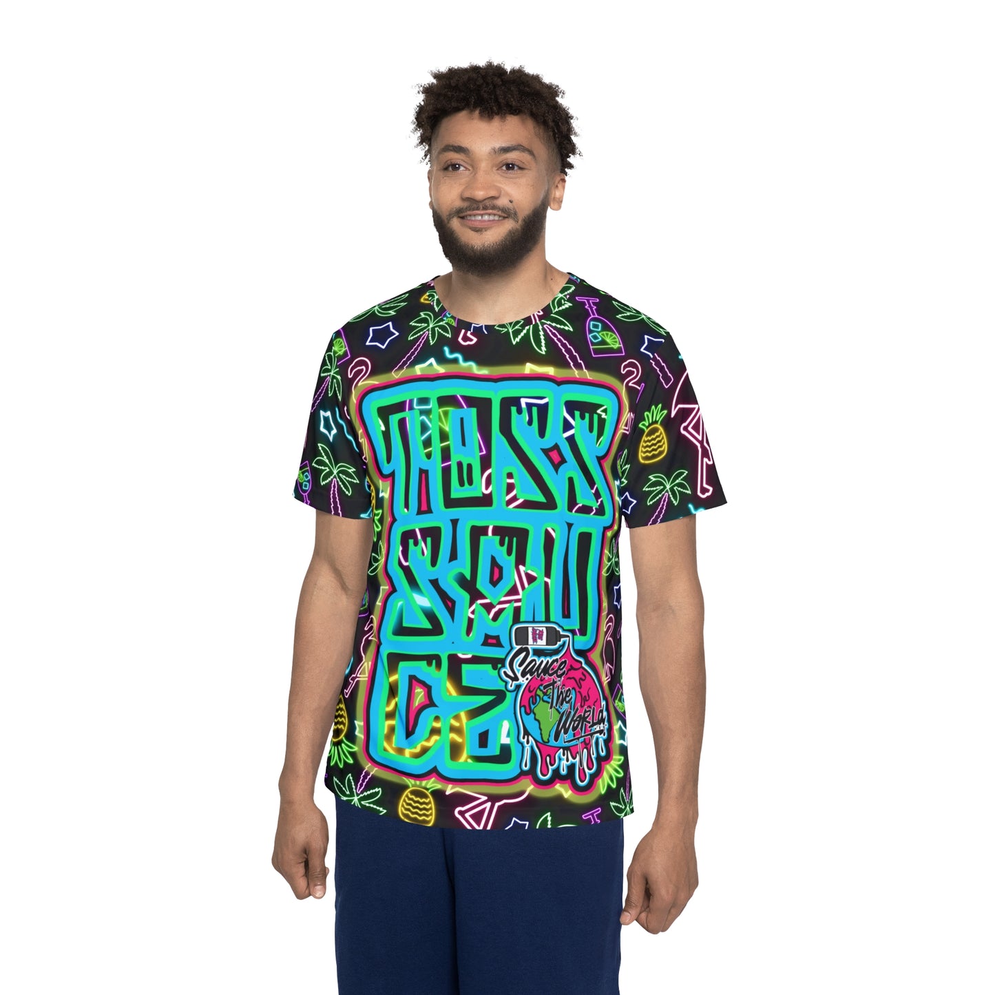 SUMMER JERSEY FLAMINGO