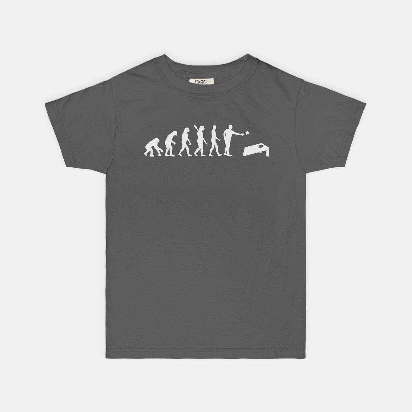YOUTH Cornhole Evolution Tshirt