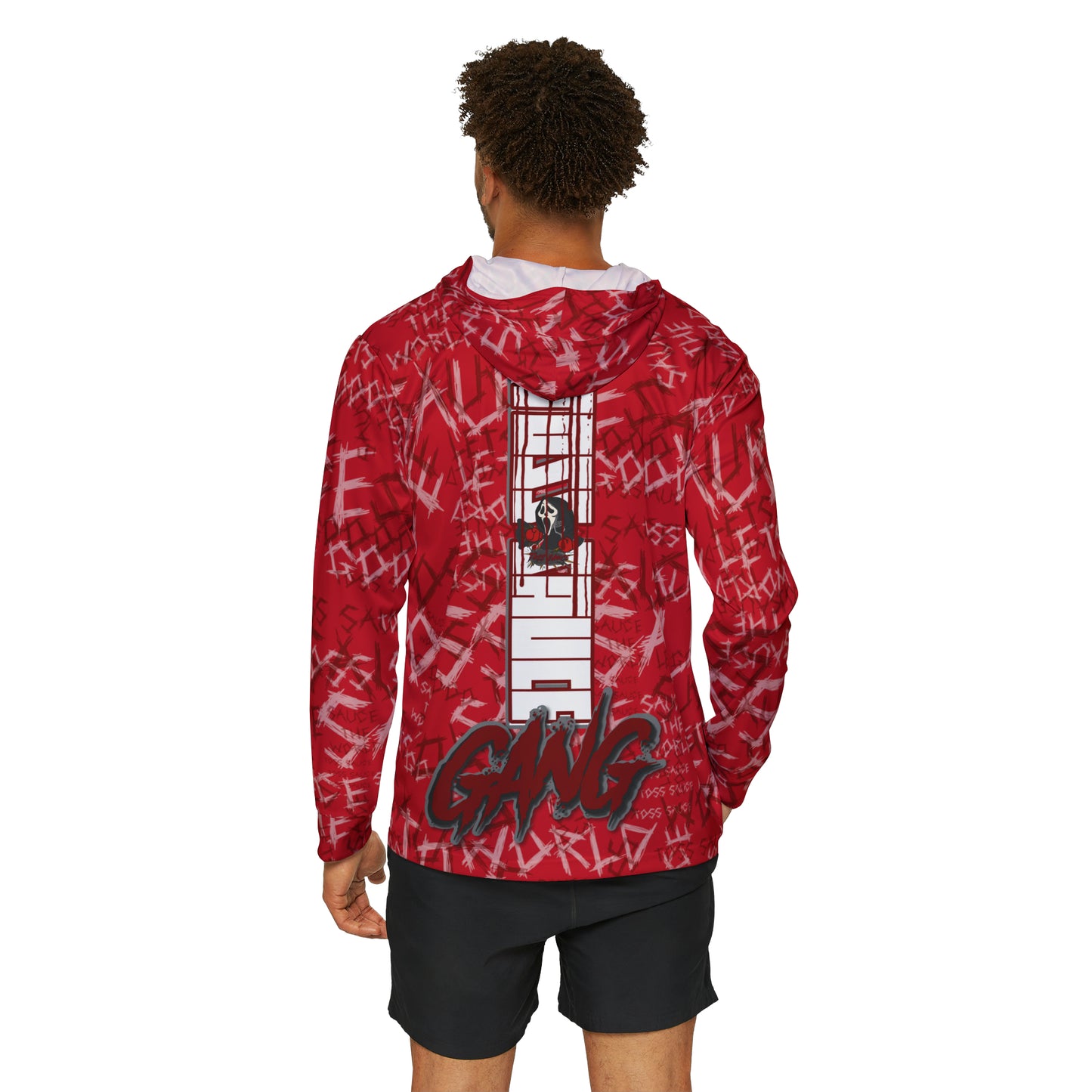 GHOST FACE LONG SLEEVE RED