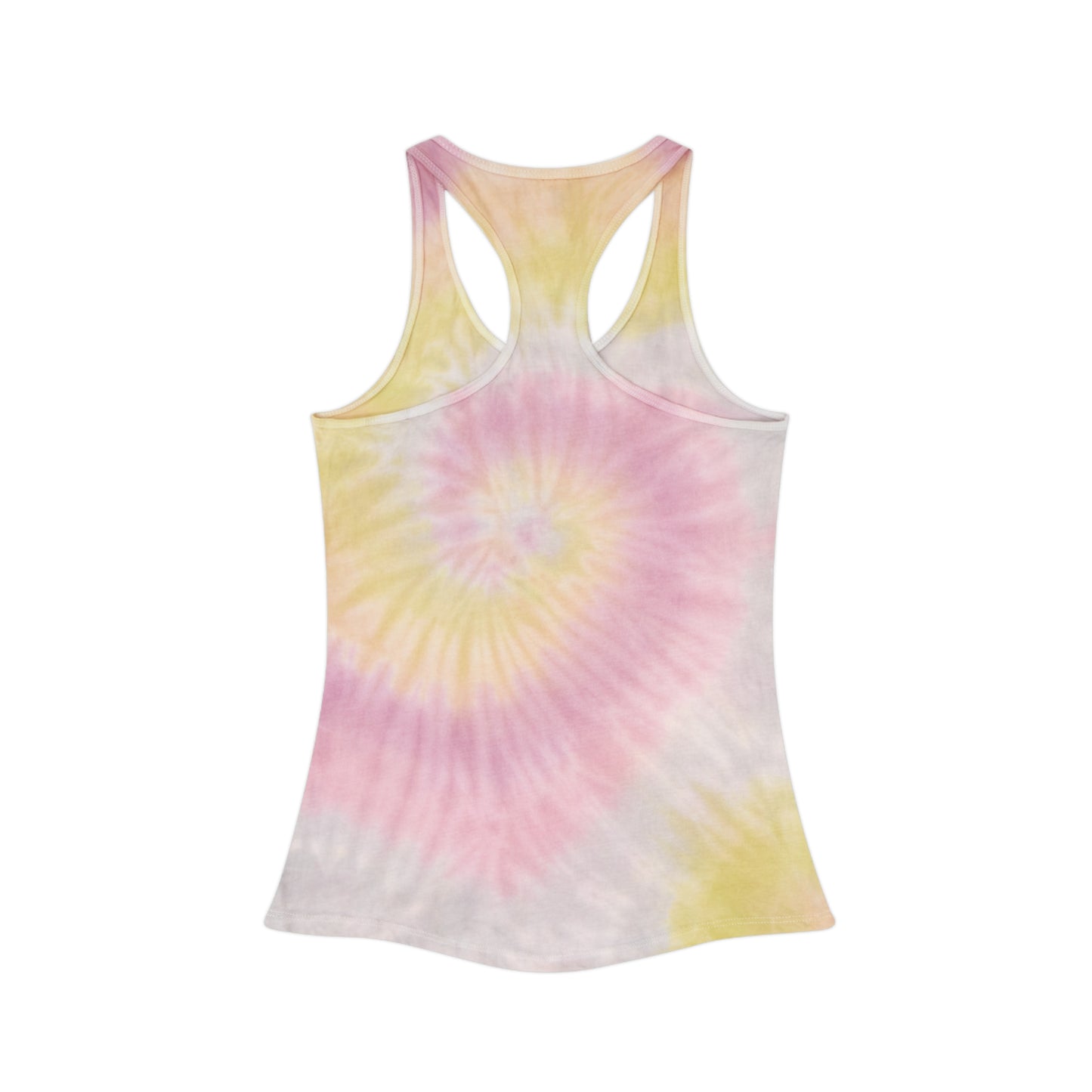 Cornhole Wives Matter-Tie Dye Racerback Tank Top