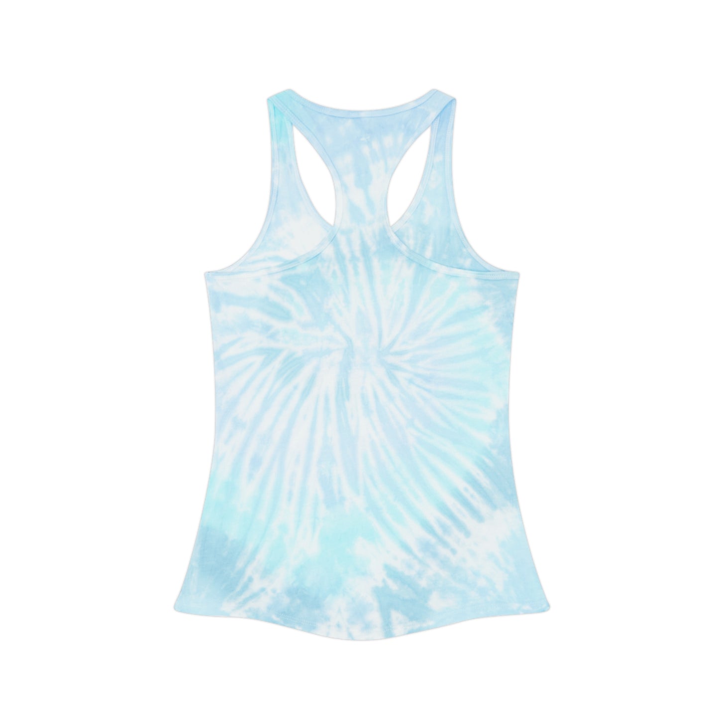 Cornhole Wives Matter-Tie Dye Racerback Tank Top