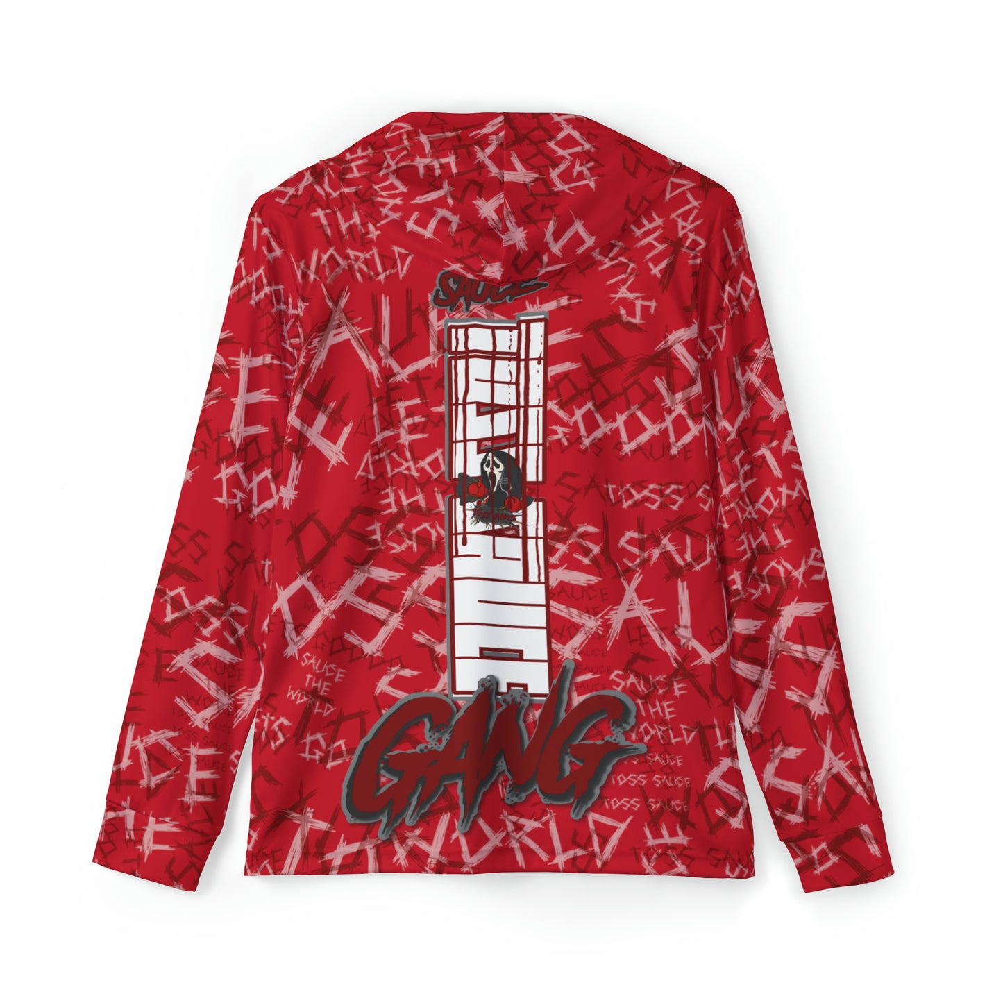 GHOST FACE LONG SLEEVE RED