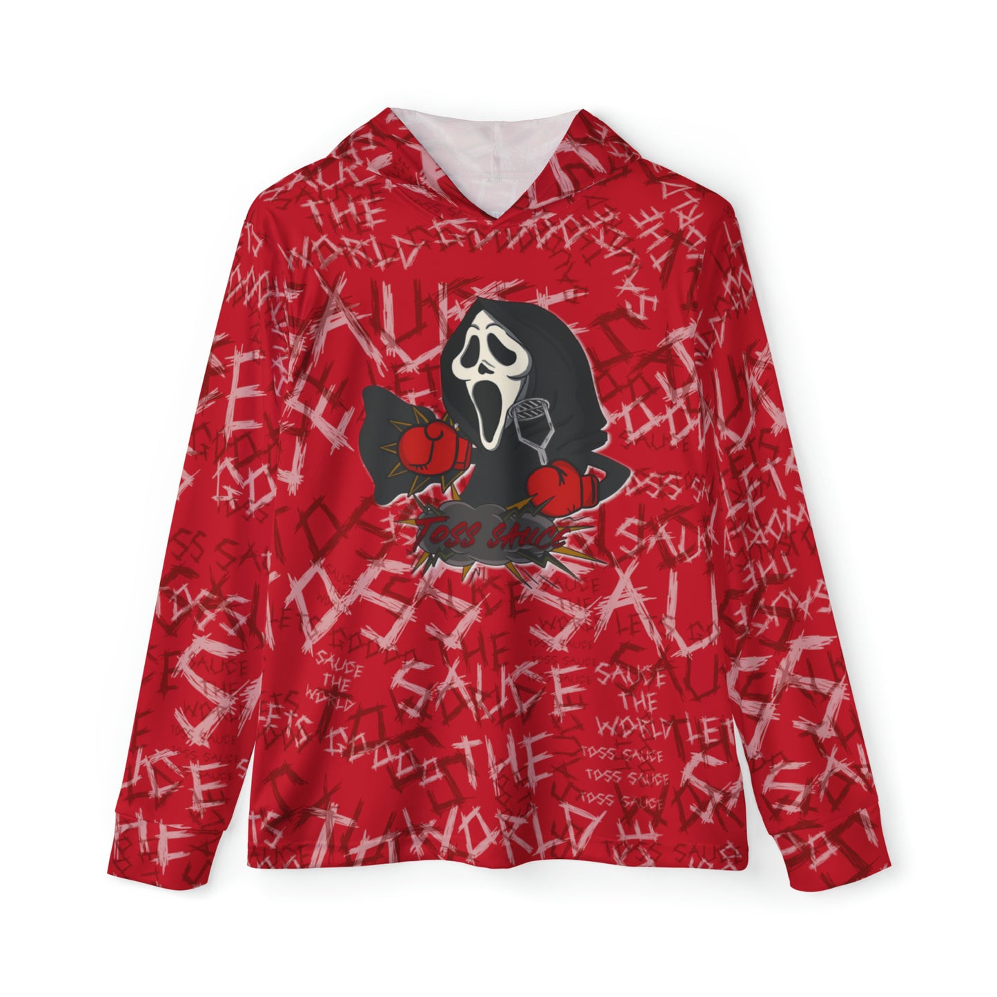 GHOST FACE LONG SLEEVE RED