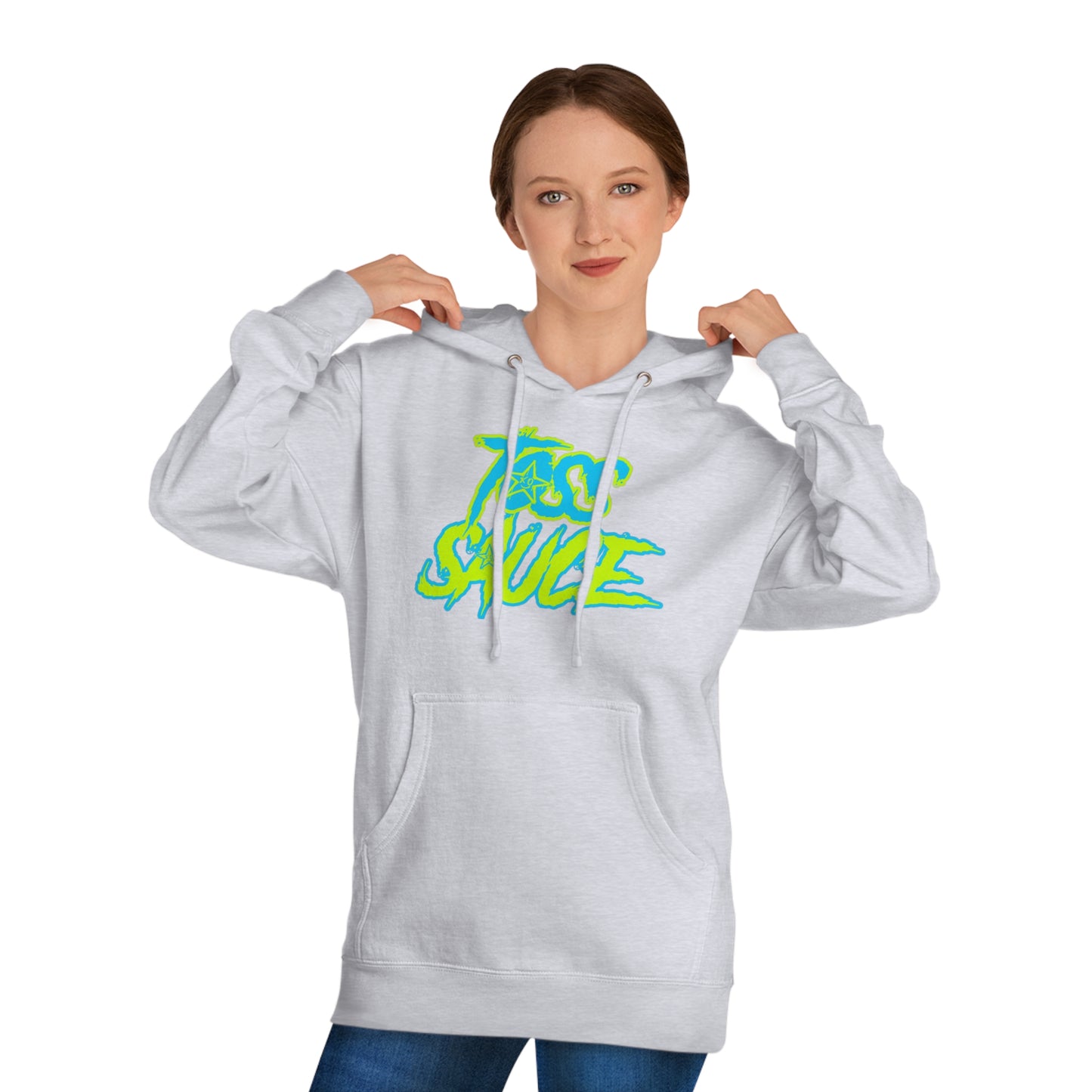 BLUE AND YELLOW HOODIE