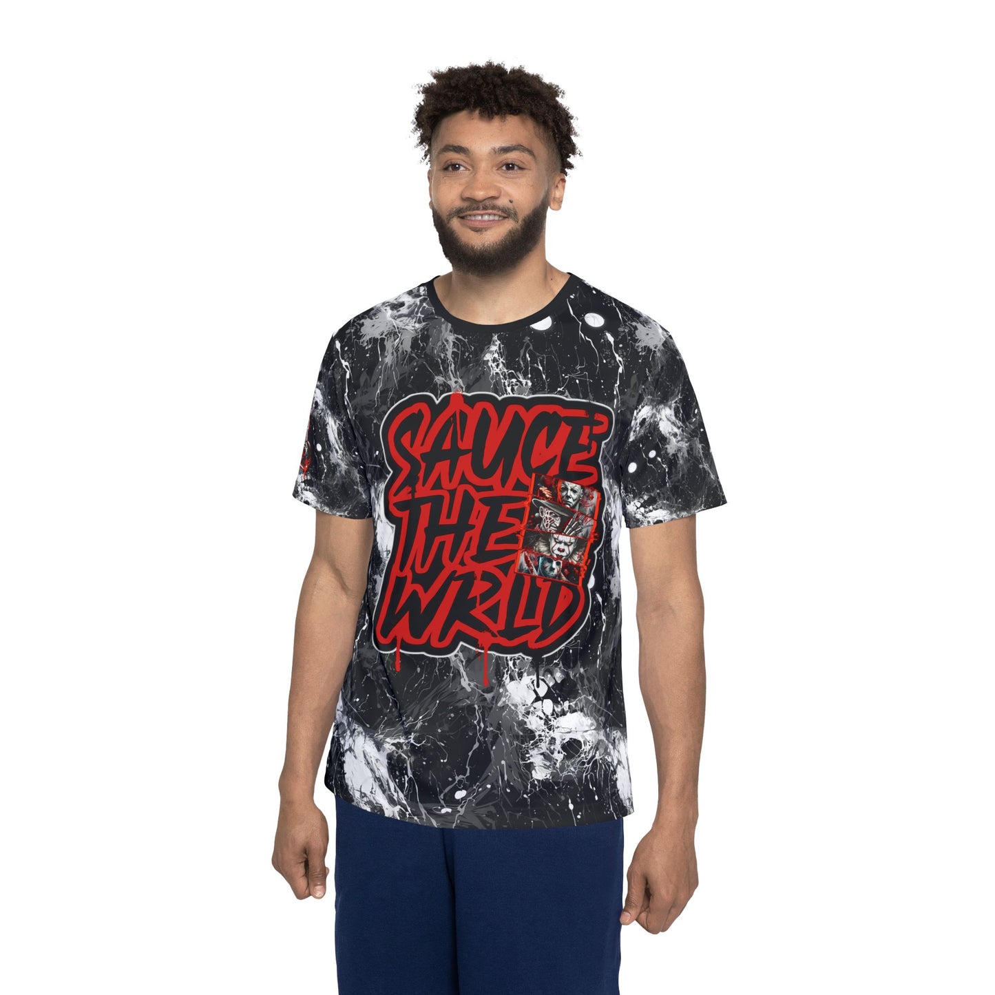 BLACK HALLOWEEN JERSEY