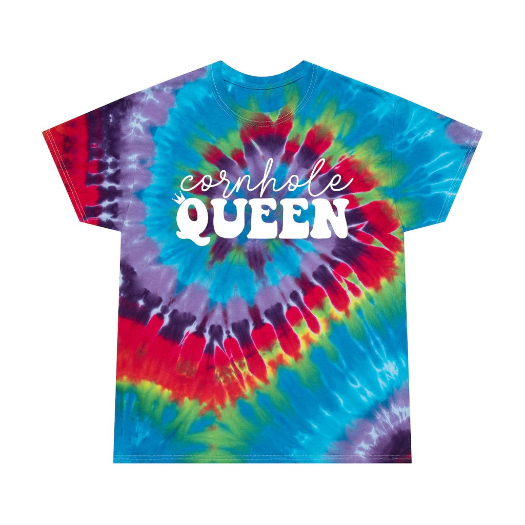 Cornhole Queen Tie Dye Tshirt