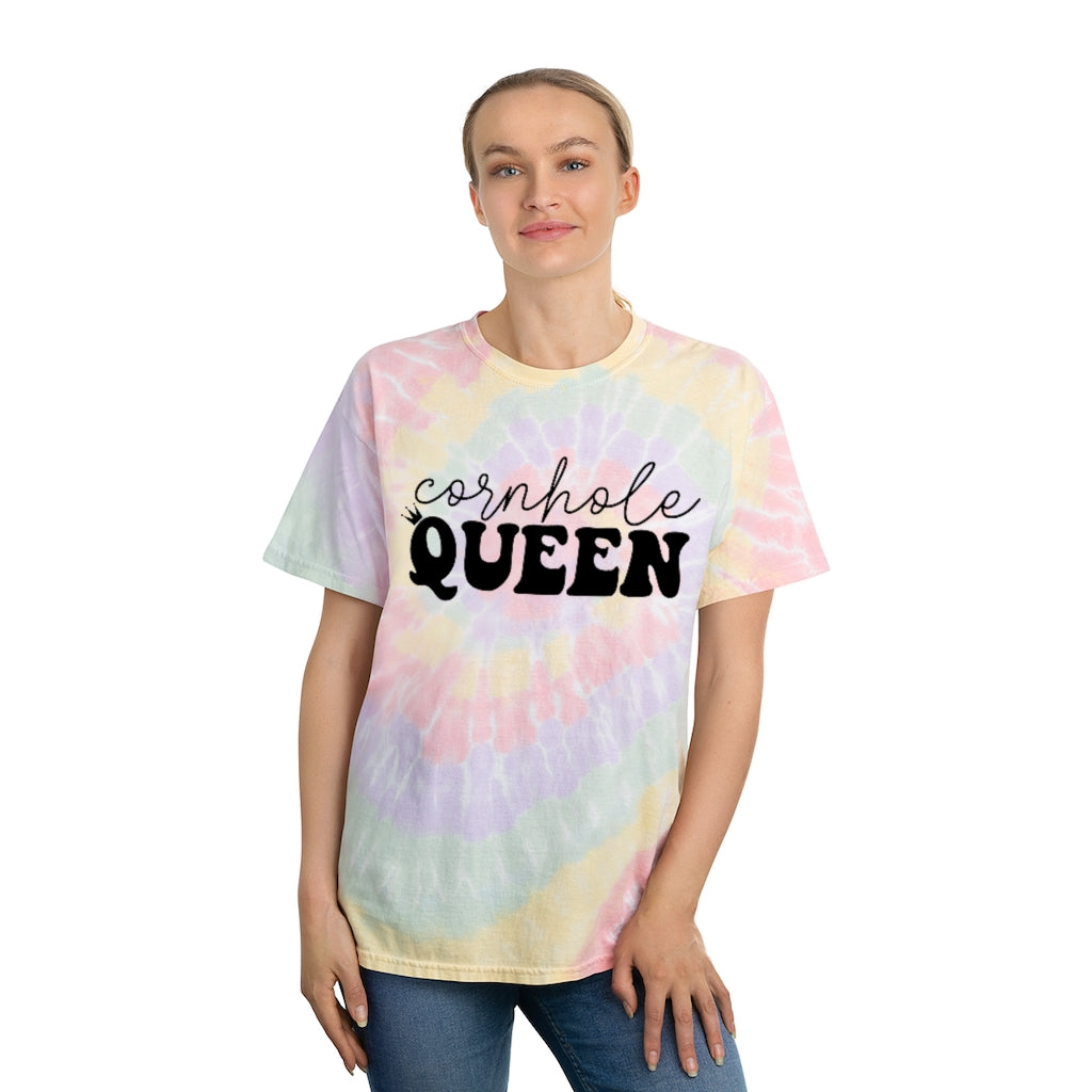 Cornhole Queen Tie Dye Tshirt