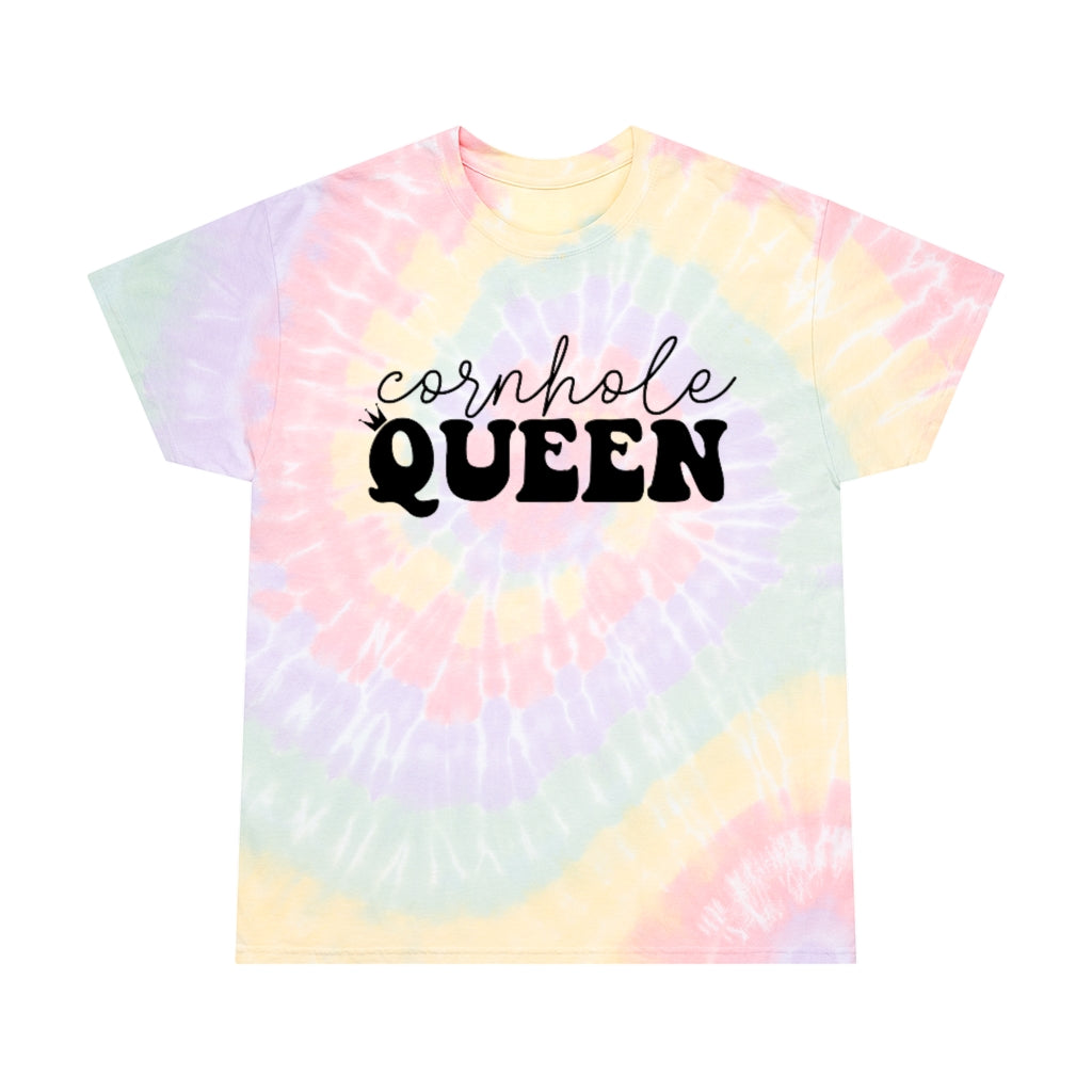 Cornhole Queen Tie Dye Tshirt