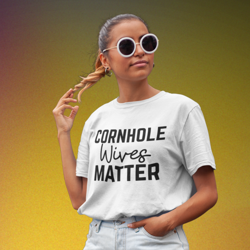 Cornhole Wives Matter-Unisex
