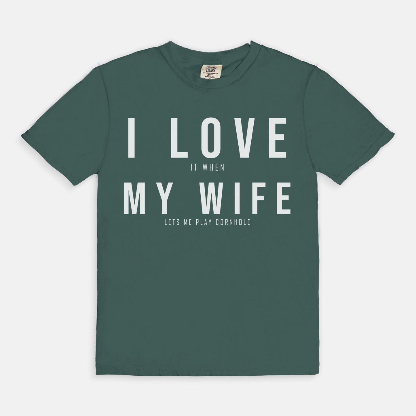 ADULT I love my wife tshirt