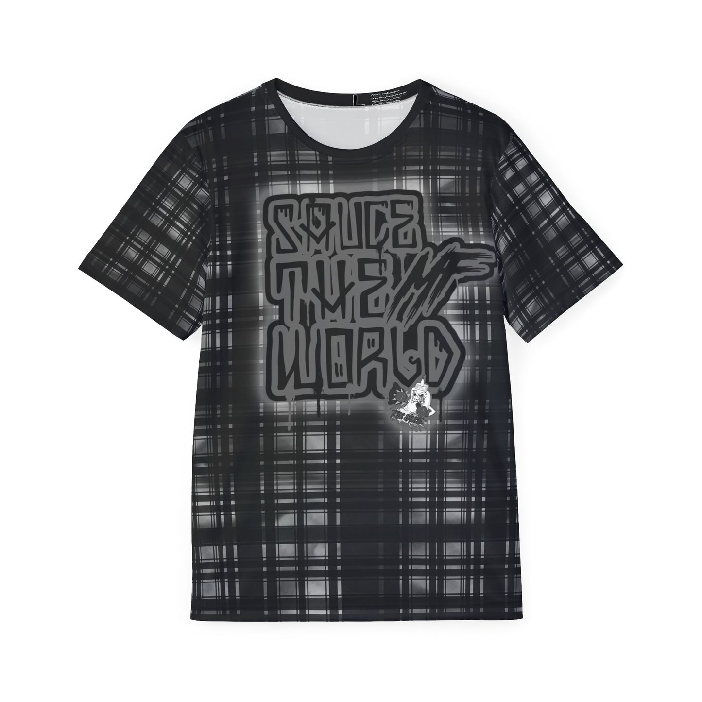 GREY PLAID JERSEY