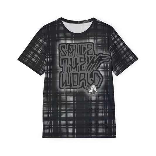 GREY PLAID JERSEY