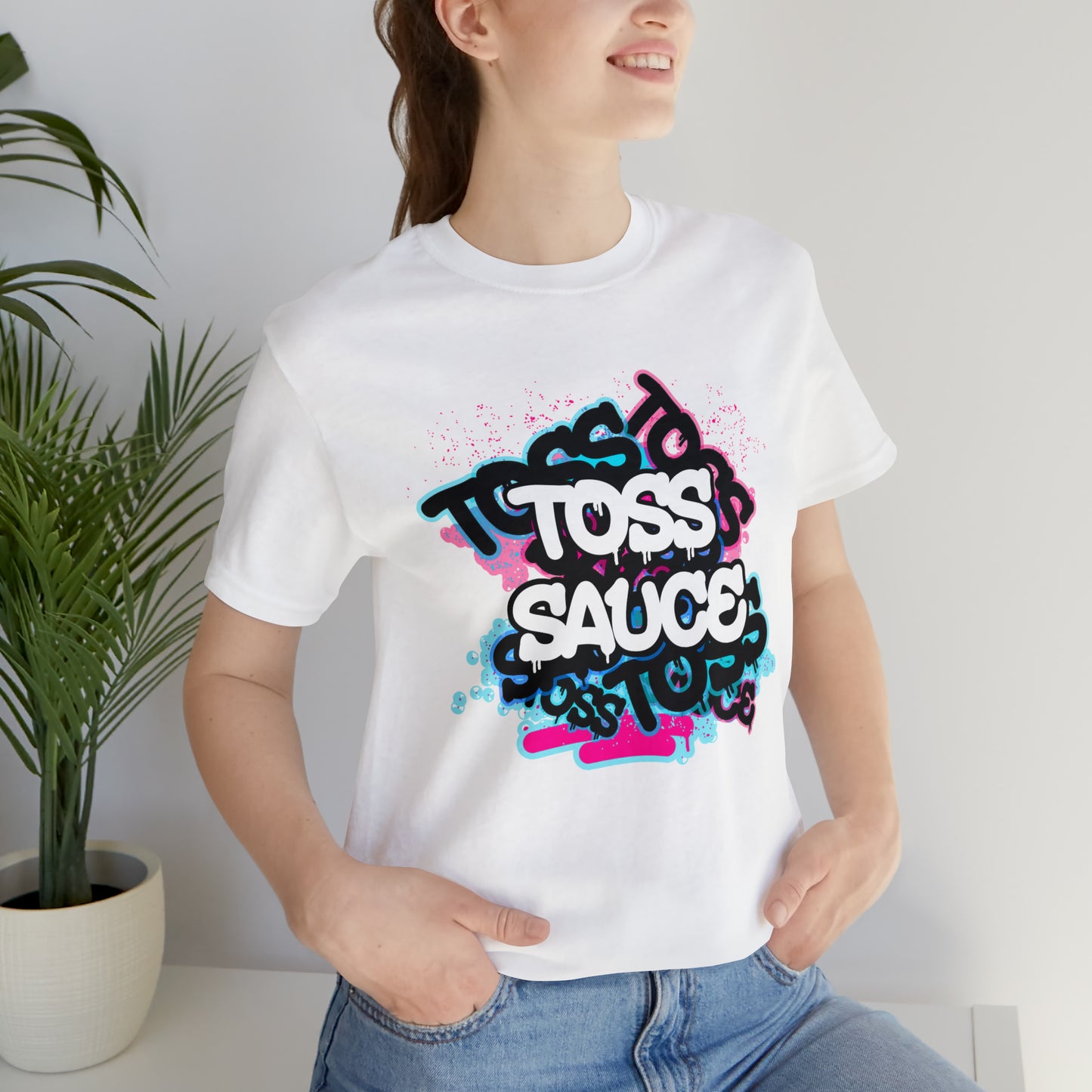 TOSS SAUCE SPLATTER T SHIRT