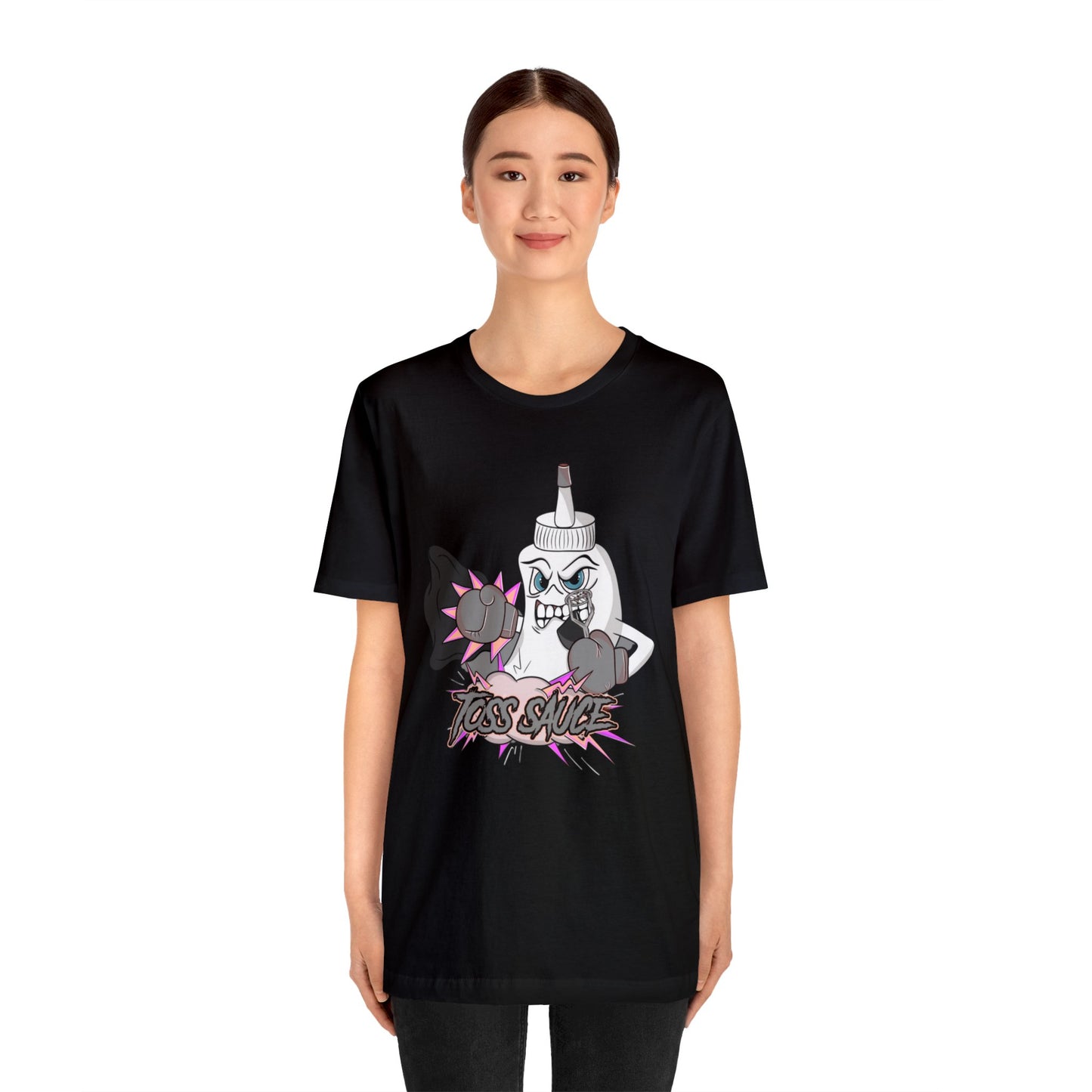 TOSS SAUCE PINK LOGO