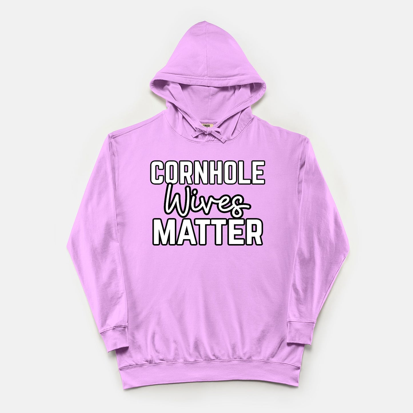 ADULT cornhole wives matter hoodie (unisex)