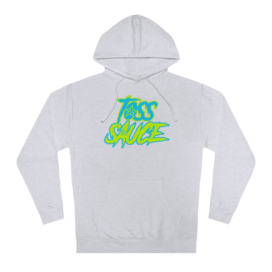 BLUE AND YELLOW HOODIE