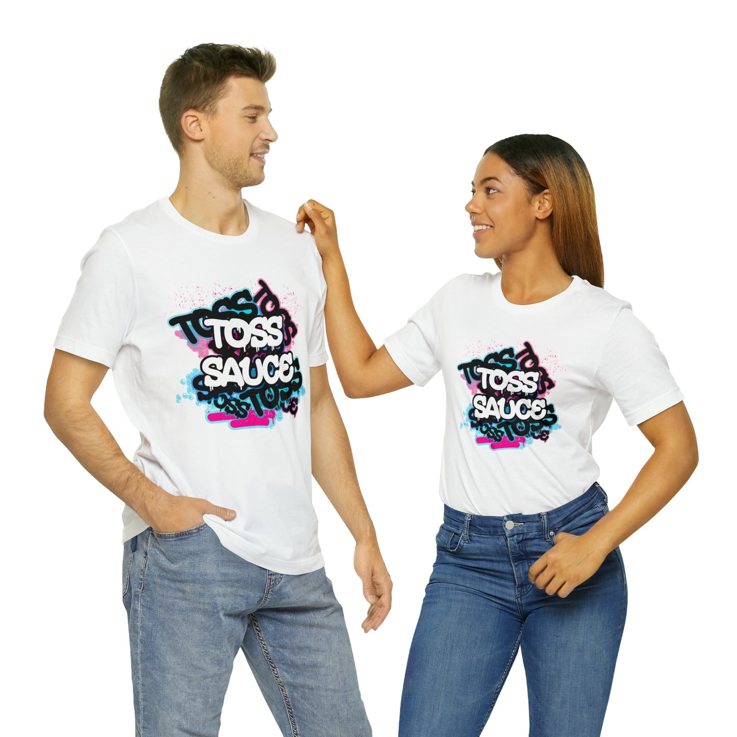 TOSS SAUCE SPLATTER T SHIRT