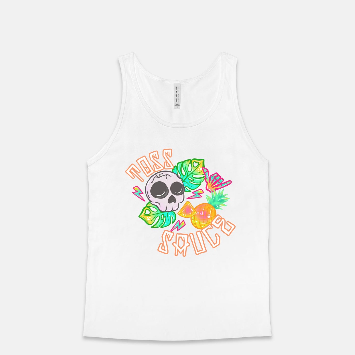 ADULT Pineapple skulls Tank (unisex)