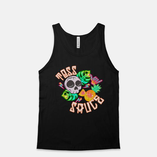 ADULT Pineapple skulls Tank (unisex)