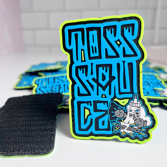 TOSS SAUCE PVC PATCH