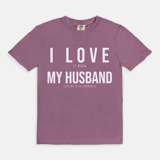 ADULT I love my Husband Tshirt