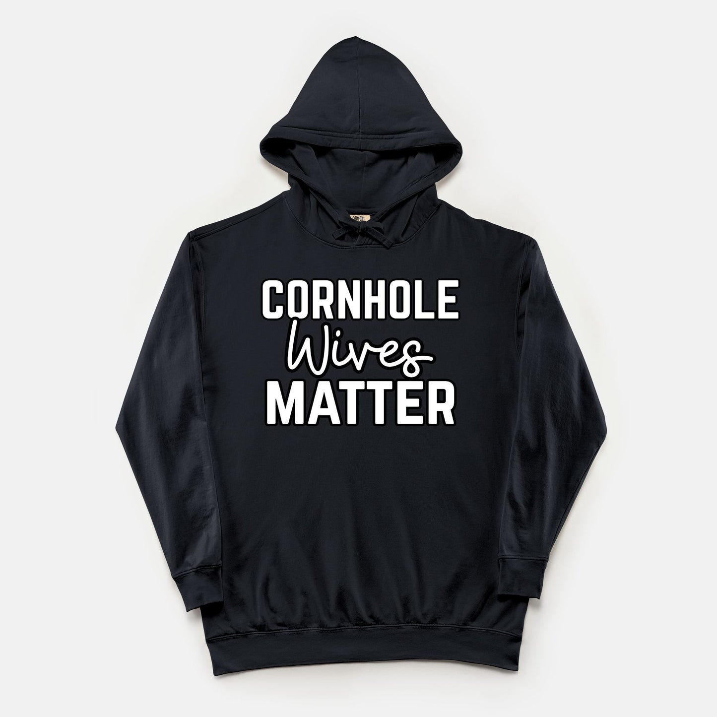 ADULT cornhole wives matter hoodie (unisex)